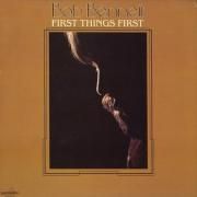 First Things First