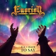 Portada de Sencillo/EP "All I Have To Say", de Enorion