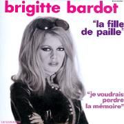Capa do Single/EP "La Fille De Paille", de Brigitte Bardot