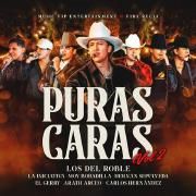 Portada de Álbum "Puras Caras, Vol. 2 (En Vivo)", de Los Del Roble