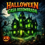 Capa do Álbum "Halloween Casa Assombrada", de Pequenos Sons