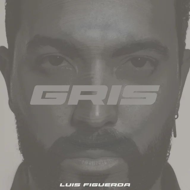 Capa do álbum "GRIS", de Luis Figueroa