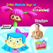 John Macas llego al Reino Infantil}