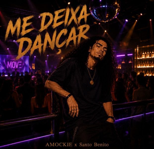 Portada del álbum "Me Deixa Dançar", de AMOCKIE