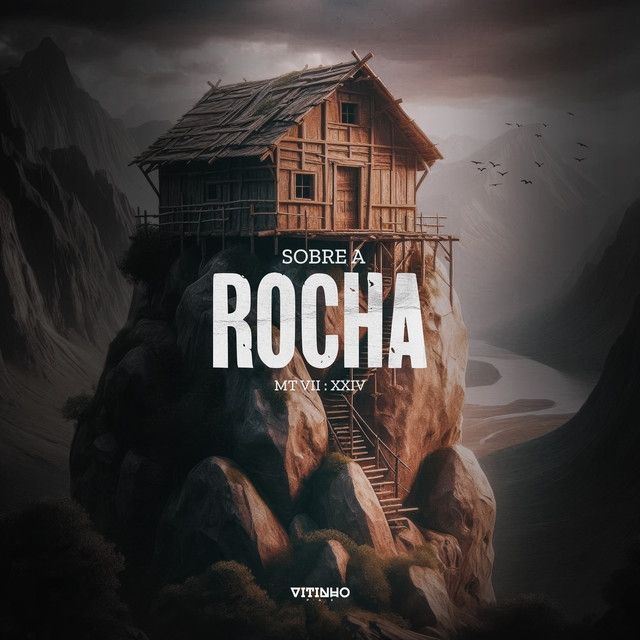 Capa do álbum "Sobre a Rocha", de Mateus Coutinho