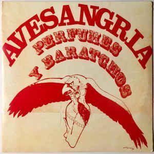Capa do álbum "Perfumes y Baratchos", de Ave Sangria