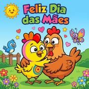 Cover for Single/EP "Feliz Dia Das Mães " by Pintinho Colorido e Amigos