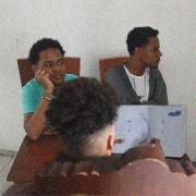 :):