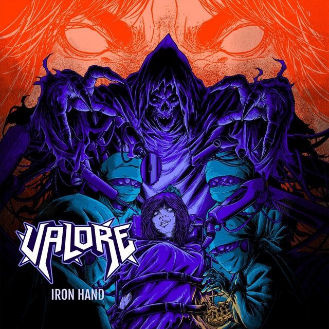 Capa do álbum "Iron Hand", de Valore