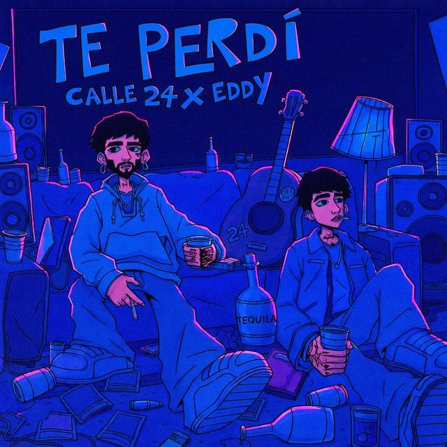 Capa do álbum "TE PERDÍ (part. Eddy)", de Calle 24