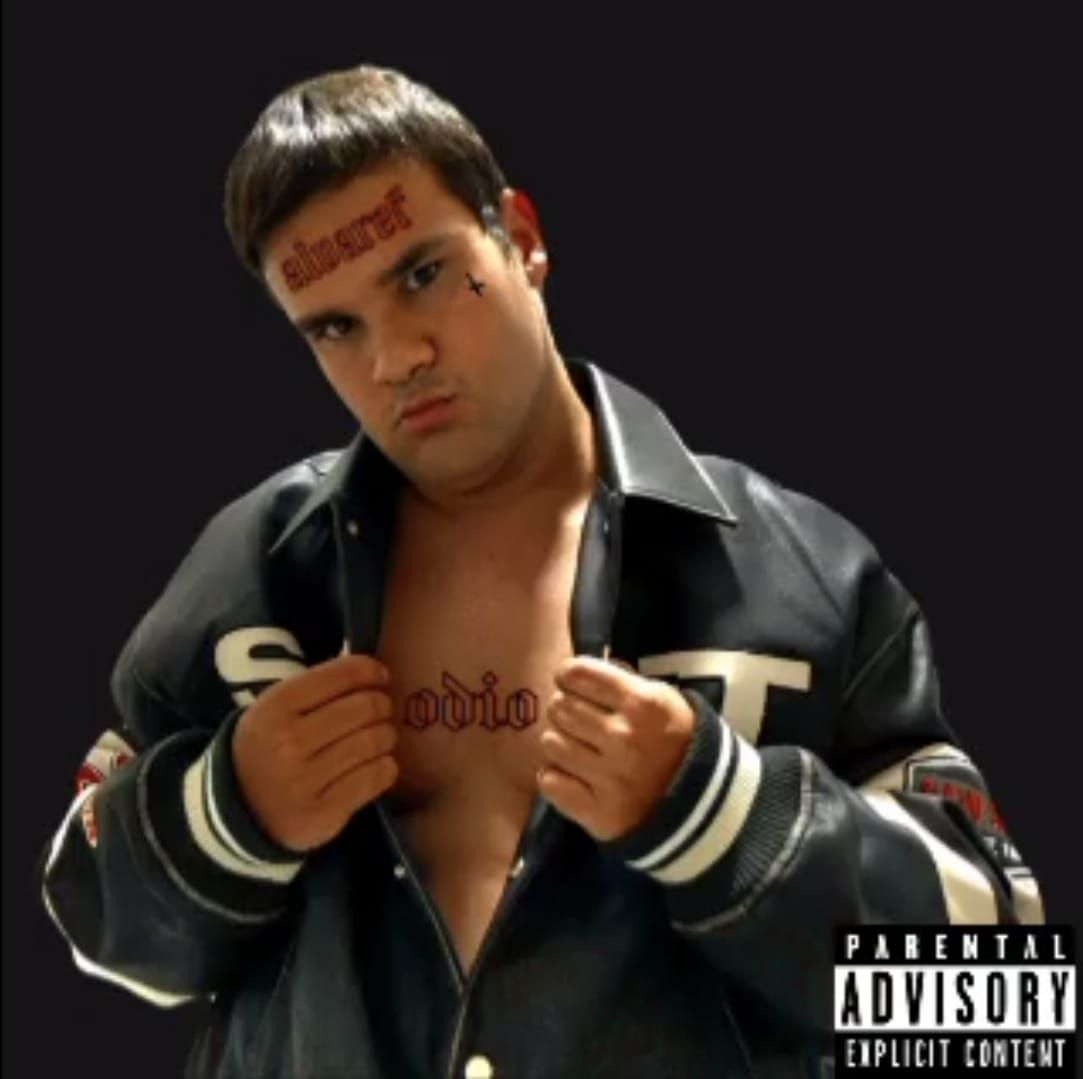 Portada del álbum "ODIO", de AlvareF
