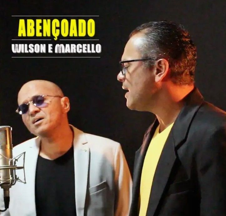 Portada del álbum "Abençoado", de Wilson e Marcello