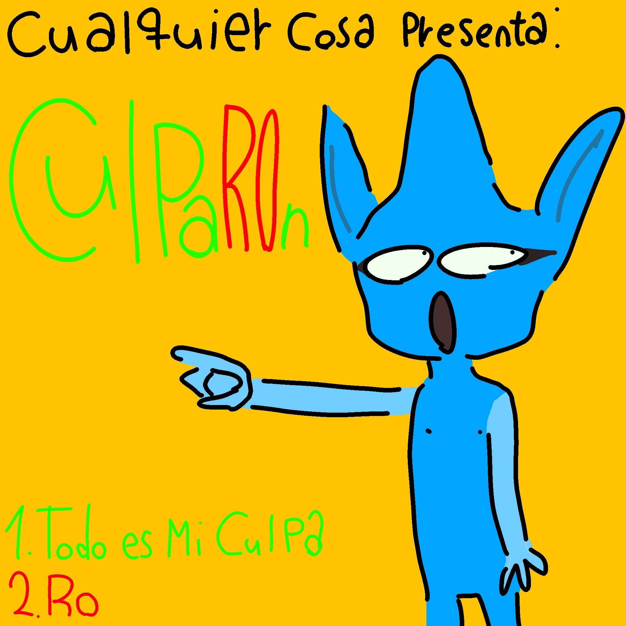 Portada del álbum "Culparón", de Cualquier Cosa