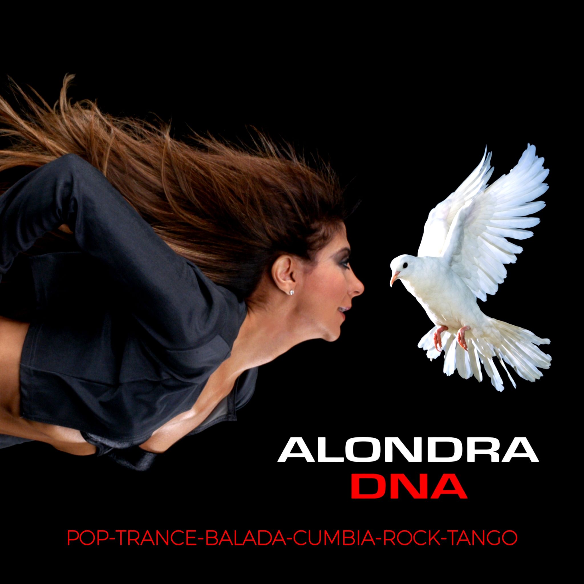 Capa do álbum "DNA", de Alondra
