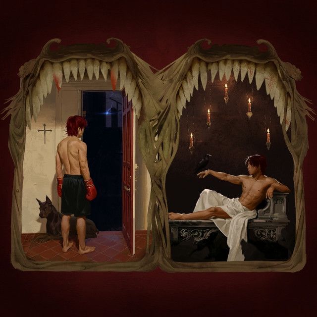 Portada del álbum "CANINES", de Mad Tsai