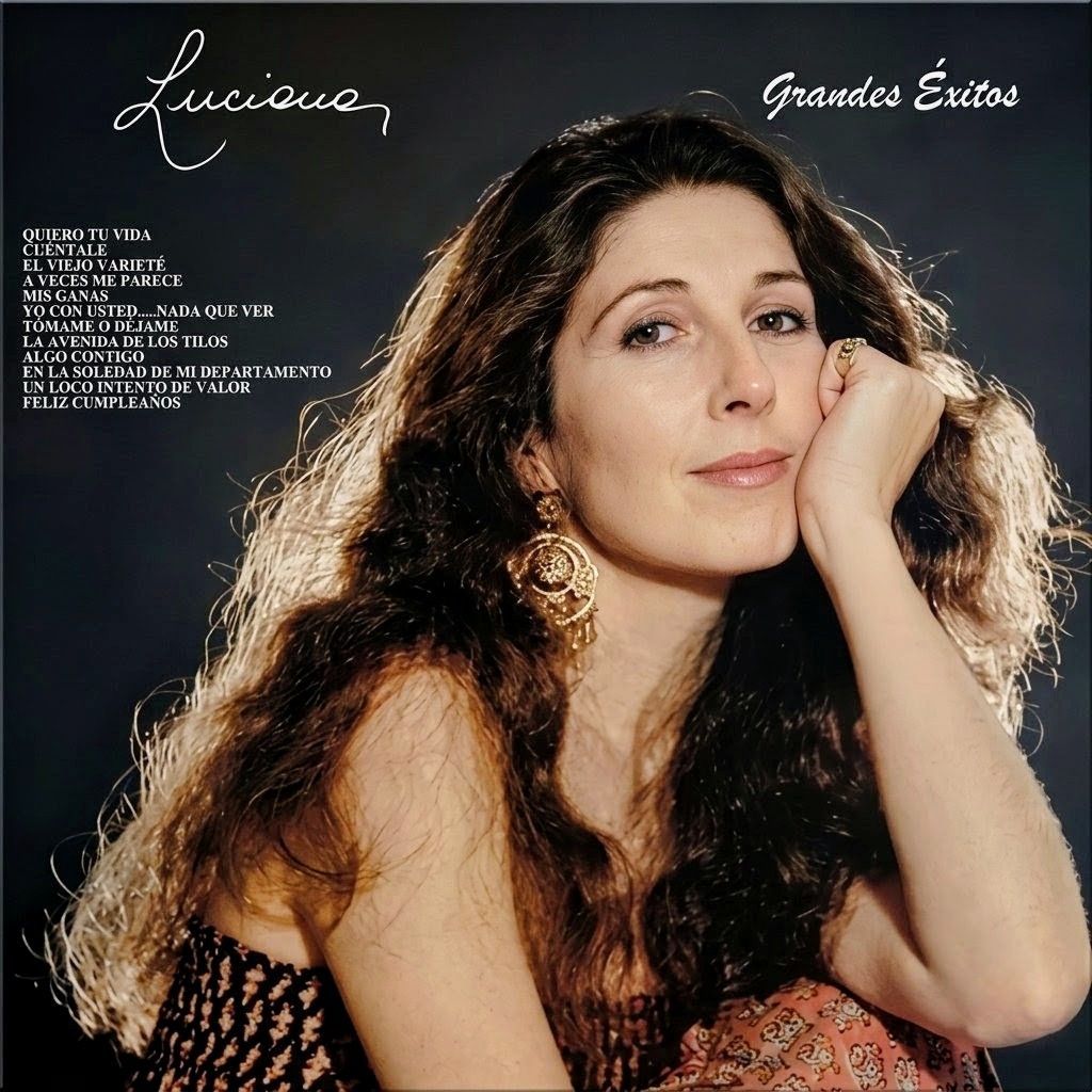 Capa do álbum "Grandes Éxitos", de Luciana
