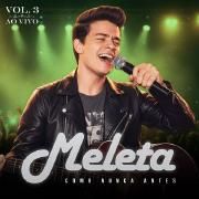 Portada de Sencillo/EP "Como Nunca Antes - Vol. 3 (Ao Vivo)", de Meleta