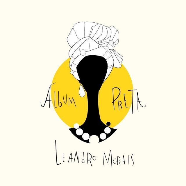 Portada del álbum "Album Preta", de Leandro Morais
