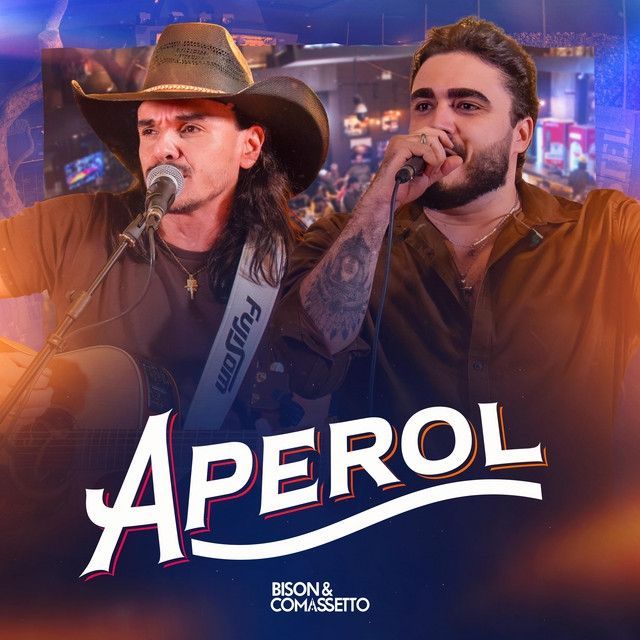 Capa do álbum "Aperol", de Bison e Comassetto