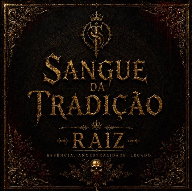 Capa do álbum "RAIZ", de Sangue da Tradição