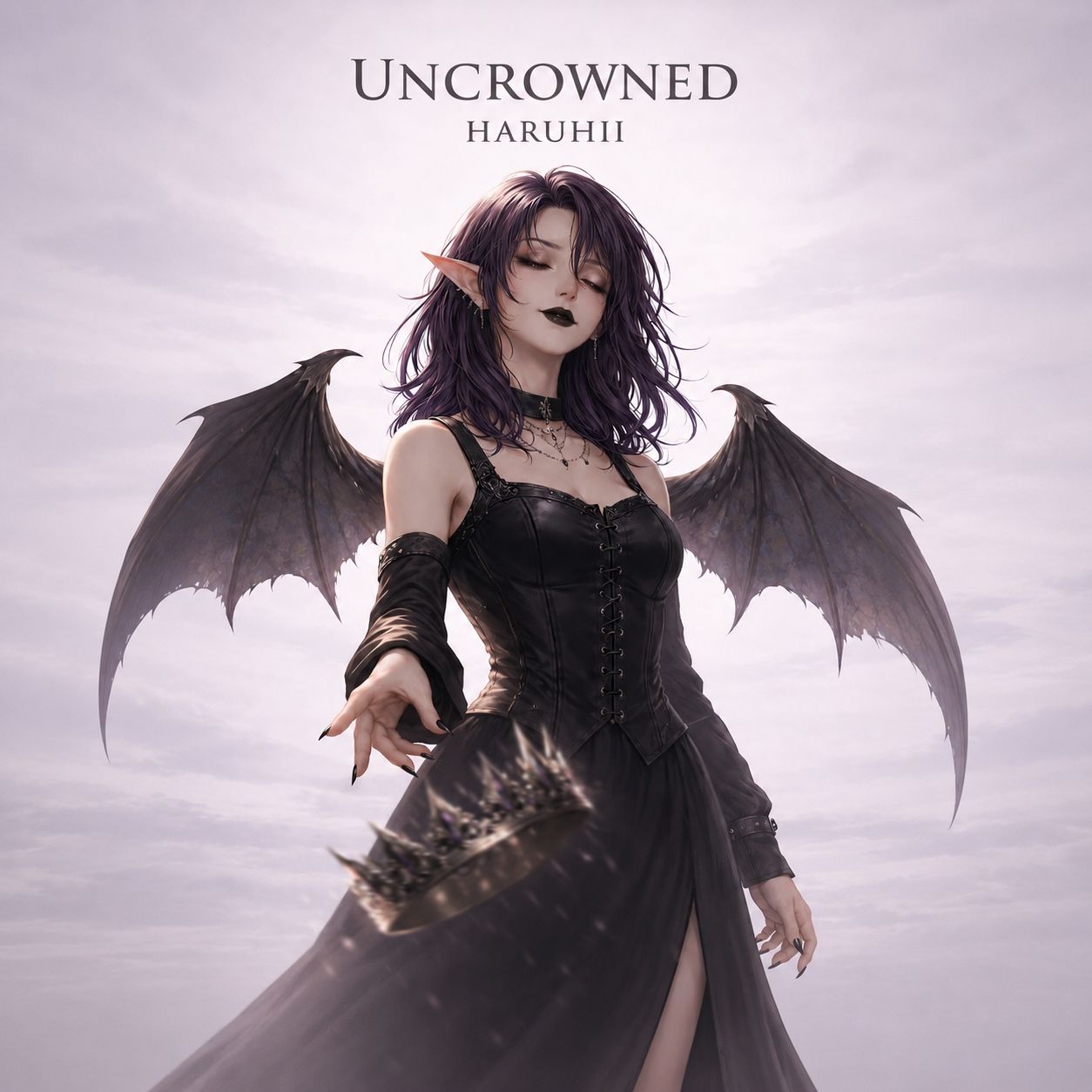 Portada del álbum "Uncrowned", de Haruhii