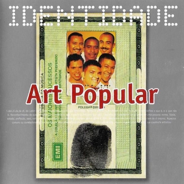 Capa do álbum "Identidade: Art Popular", de Art Popular