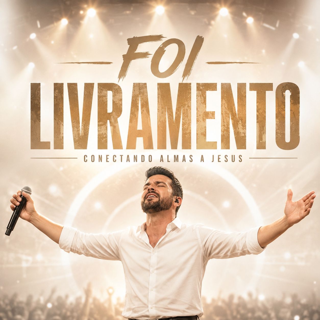 Capa do álbum "Foi Livramento", de Conectando Almas a Jesus