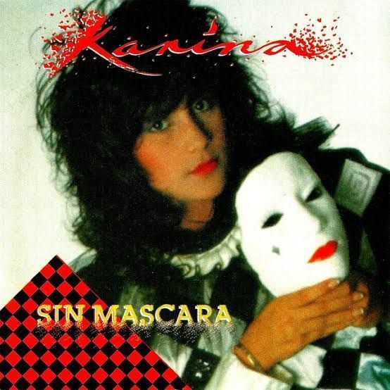 Capa do álbum "Sin Máscara", de Karina (VE)