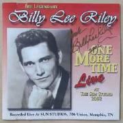Capa do Álbum "One More Time - Live At The Sun Studio 2002", de Billy Lee Riley