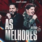 Capa do Álbum "As Melhores (Ao Vivo)", de Júnior e Cézar