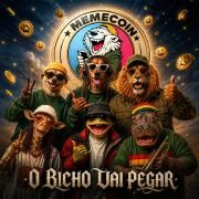 Capa do Álbum "O Bicho Vai Pegar", de Memecoin