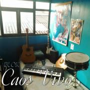 Capa do Álbum "Caos Vivo", de BLOKi