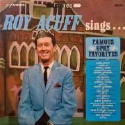 Capa do Álbum "Sings Famous Opry Favorites", de Roy Acuff