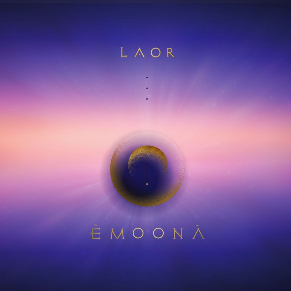 Capa do álbum "ÊMOONÀ (feat. Sagiv Cohen)", de LAOR