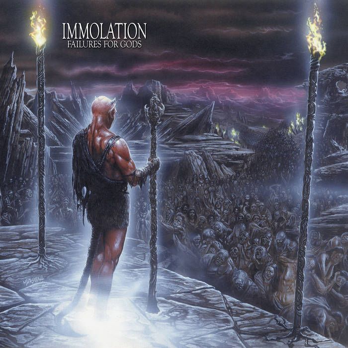 Portada del álbum "Failures For Gods", de Immolation