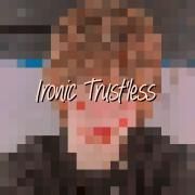 Capa do Álbum "Ironic Trust'less ", de fabiaandb