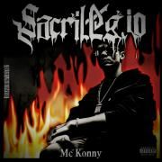 Portada de Álbum "Sacrilégio", de MC Konny