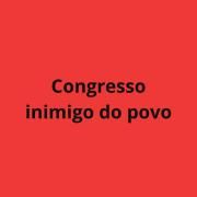 Portada de Álbum "Congresso inimigo do povo", de David Defante