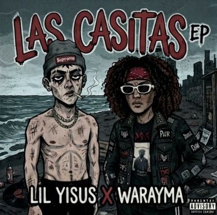 Capa do álbum "Las Casitas", de Lil Yisus
