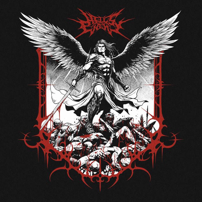 Capa do álbum "No Dawn for Demon Kind", de Hell's Enemy