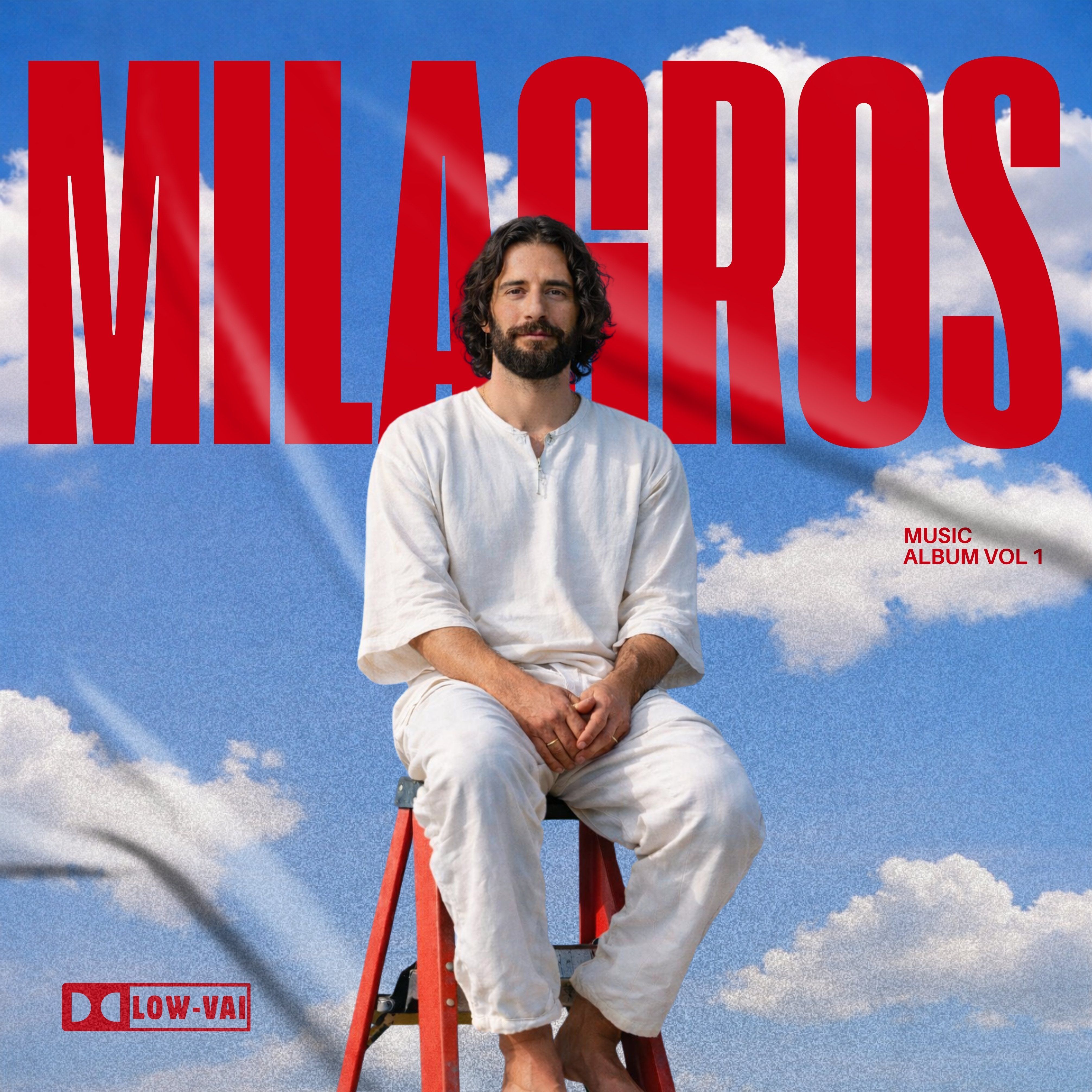 Capa do álbum "MILAGROS", de LOW-VAI