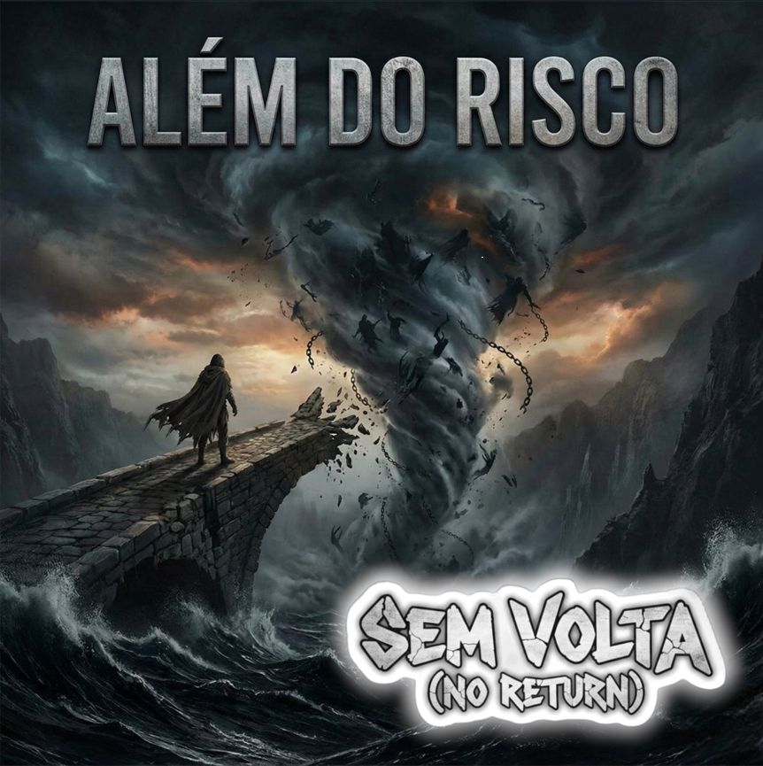 Portada del álbum "Além do Risco", de Sem Volta (No Return)