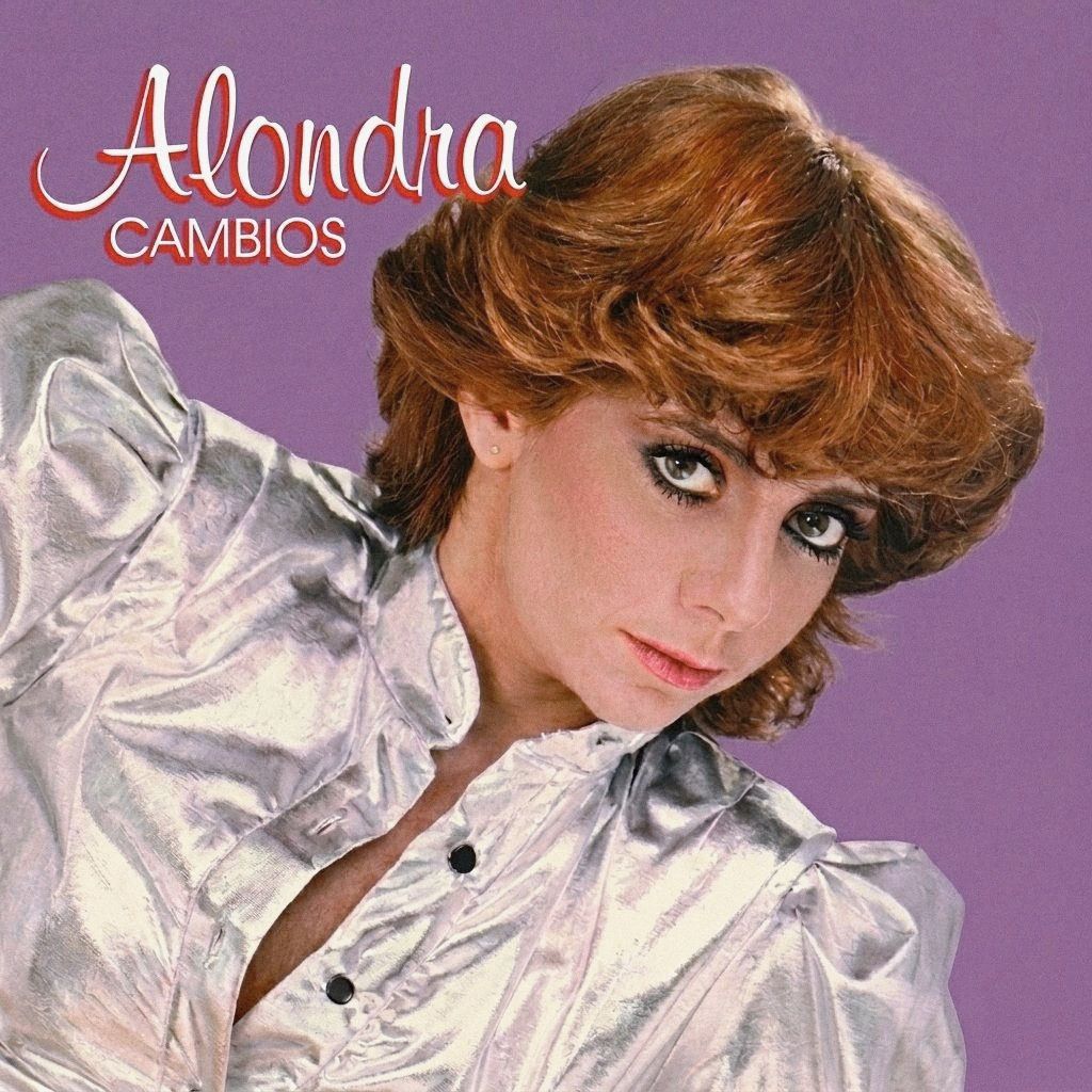 Capa do álbum "Cambios", de Alondra