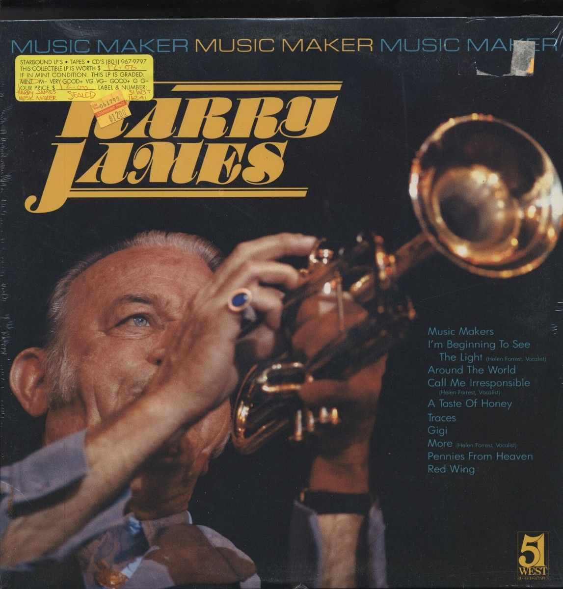 Music Maker | Álbum de Harry James - LETRAS.MUS.BR