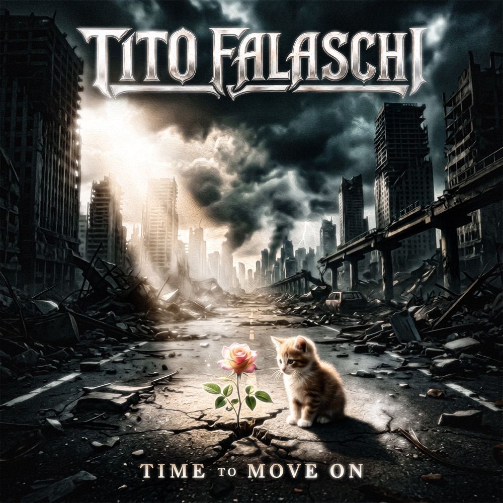 Capa do álbum "Time to Move On", de Tito Falaschi