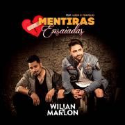 Portada de Sencillo/EP "Mentiras Ensaiadas (part. Wilian & Marlon)", de Luiza & Maurílio