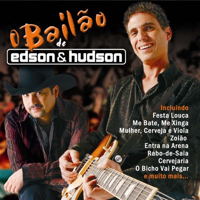Capa do álbum "O Bailão de Edson & Hudson", de Edson & Hudson