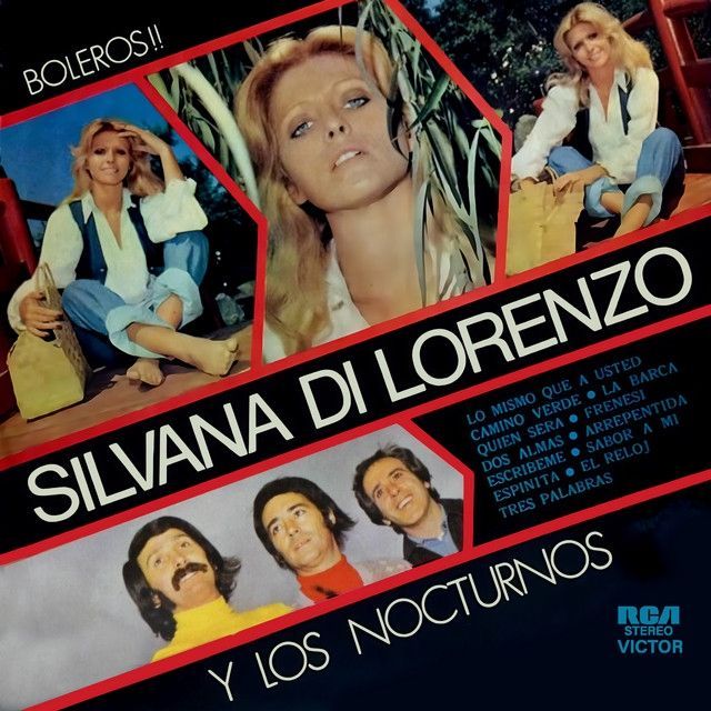 Capa do álbum "Boleros", de Silvana Di Lorenzo
