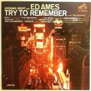 Opening Night With Ed Ames