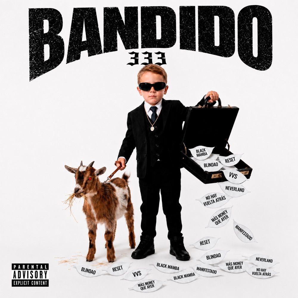 Capa do álbum "333", de Bandido